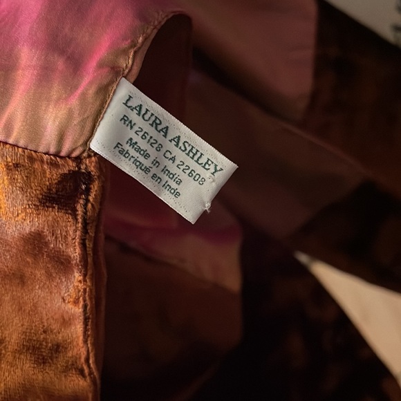 Iridescent Velvet Indian Shawl - Picture 6 of 7